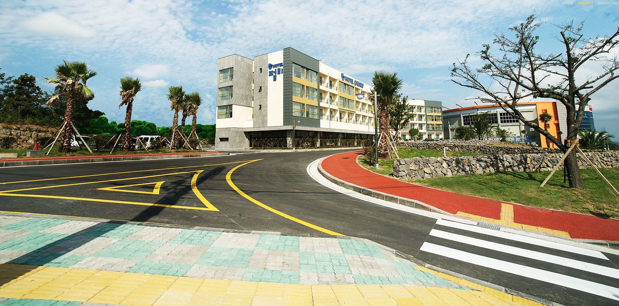 Pearly Hotel Jeju Exterior foto
